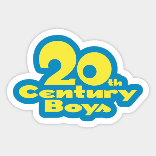 20th Century Boys - Front Sticker